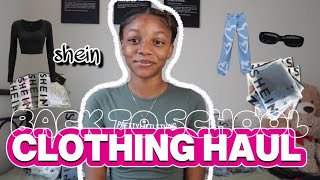 500 BACK TO SCHOOL CLOTHING HAUL  SHEIN•shirts•pantsjorts•sweaters etc… backtoschool [upl. by Halle]