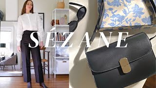 Sézane Haul 2023  MILO BAG REVIEW [upl. by Lander875]