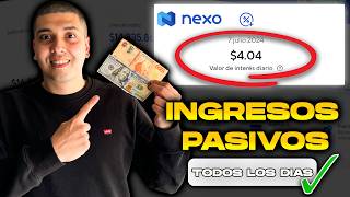 ✅ Como INVERTIR y GANAR DOLARES todos los dias con Nexo 🔥 Guía Completa [upl. by Miof Mela]