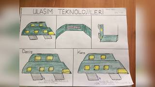 Teknoloji ve Tasarım Dersinde Ulaşım Araçları Tasarladık [upl. by Morty548]