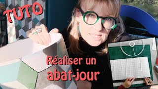 TUTO DIY  Comment réaliser un abatjour  Quel matériel  liens en dessous 👇 [upl. by Aicilaanna]