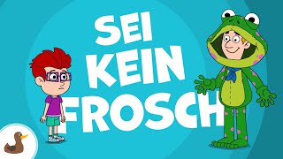 🎶 Mutmacher Kinderlied  Sei kein Frosch  JiMi FLuPP  Sing Kinderlieder [upl. by Langan709]