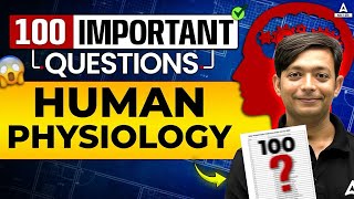 Human Physiology 100 Most Important Question  NEET 2025 Biology  Score 360360  NEET Hindi Medium [upl. by Flemming]