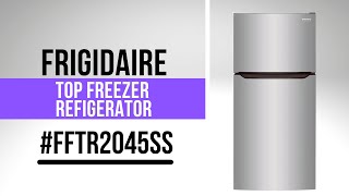 Frigidaire Top Freezer Refrigerator FFTR2045V [upl. by Suter455]