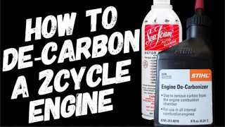 ENGINE KILLING CARBON BUILDUP  HOW TO DECARBONIZE A 2 CYCLE ENGINE [upl. by Hoffmann671]