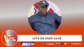 Loi damnistie adoptée à lassemblée nationale une présidentielle 2 dates  Pape Sané en live [upl. by Yttak406]