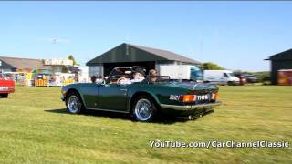 Triumph TR6 w overdrive  Lovely sound 1080p HD [upl. by Conley]