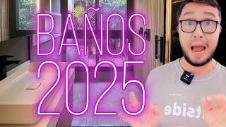 BAÑOS MODERNOS 2025  🔴 SORPRENDETE CON LAS NUEVAS TENDENCIAS [upl. by Eidnarb708]