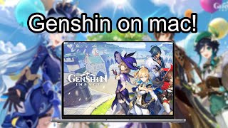 How to play genshin impact on Mac free [upl. by Nodnorb]