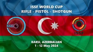 25m Pistol Women Final  Baku AZE  ISSF WORLD CUP 2024 [upl. by Aliet386]