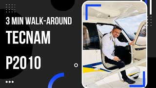 Tecnam P2010 3Min Walkaround [upl. by Aristotle]