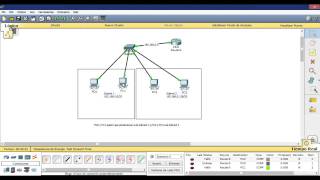 Vídeo nº 05  Curso de Redes  Simulación de dos Subredes conexión de las mismas con un Router [upl. by Farris499]