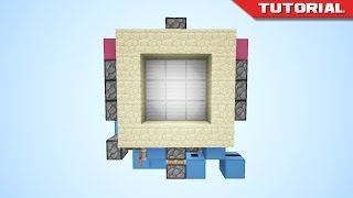 The Tiny 3x3 Piston Door Redstone Tutorial [upl. by Imoian]