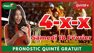 Pronostic Quinte Samedi 18022023 R1C4 CAGNESMER PRIX DES BOUCHESDURHONE [upl. by Derreg]