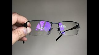 Eyeglasses have a purple reflection Heres why dont get these coatings [upl. by Wadleigh]