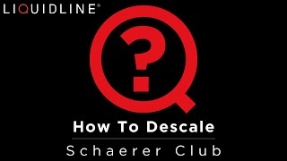 How to Descale a Schaerer Club Coffee Machine  User Guide [upl. by Irolam]