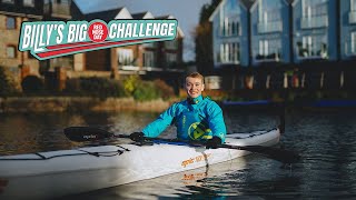 Red Nose Day Challenge  Sink or paddle kayak time ➥ Billy Monger [upl. by Elamrej]