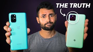 OnePlus 8T vs Google Pixel 5  The Brutal Truth [upl. by Nevs781]