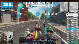 Zwift Flat is Fast  Stage 2  Race [upl. by Asselam]