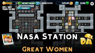 Nasa Station  Great Women 2  Diggys Adventure [upl. by Niuq]