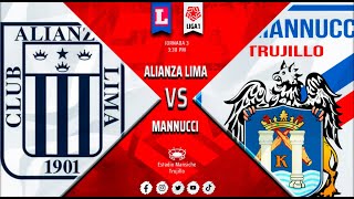 CARLOS MANUCCI VS ALIANZA LIMA EN VIVO 🔴 CON IMAGEN [upl. by Aihsetal]