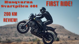 2024 Husqvarna Svartpilen 401 REVIEW  Price Performance Handling Mileage Features amp more [upl. by Constancia]