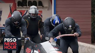 Jamaicas bobsled team qualifies for Winter Olympics for the first time in 24 years [upl. by Phylys]