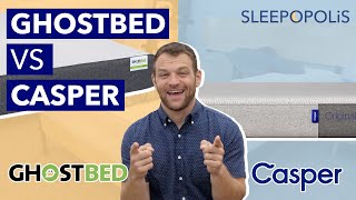 GhostBed vs Casper Mattress Review  Head to Head Comparison [upl. by Reamonn]