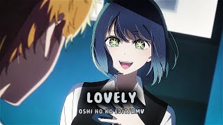 Akane Imitates Ai Hoshino🤩😥  Oshi no ko  Lovely  Billie Eilish  EDITAMV [upl. by Narol381]