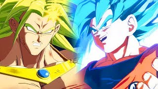 Dragon Ball FighterZ  BARDOCK amp BROLY REACT to GOKU Super Saiyan BLUEGOD Dialogues [upl. by Christianna267]