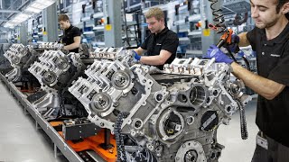 Inside Best Mercedes AMG Factory in Germany Producing Giant V8 Engines  Production Line [upl. by Silyhp]