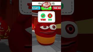 Oi Oi Oi vs Red Larva shorts roblox [upl. by Chemesh560]