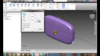 Inventor 0428 Creating a Freeform Shape Box [upl. by Anoik]