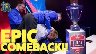 BEST COMEBACK IN FIFA HISTORY  Hashtag Harry amp Ryan in the final FUT Champions Cup [upl. by Duax]