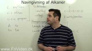 Navngivning Af Alkaner 02 [upl. by Orazal]