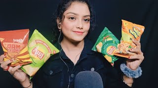 ASMR Chips Eating And Mouth Sounds [upl. by Christos]