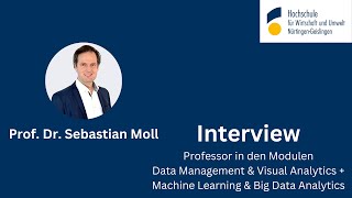 Interview mit Prof Dr Sebastian Moll  Professor Digital Business School an der HfWU [upl. by Calvinna]