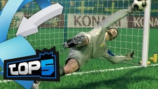 Top 5 Los mejores videojuegos de futbol [upl. by Otrevogir]