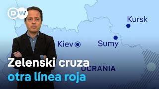 Ucrania usa armamento occidental para emprender una ofensiva en suelo ruso y da un giro a la guerra [upl. by Nnyltiac555]