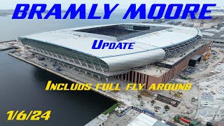 New Everton Stadium bramley Moore update 1st June 2024 [upl. by Koeninger]