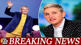 Ellen DeGeneres Says She Is Done With Show Business Amid Canceled Shows [upl. by Alessandro800]