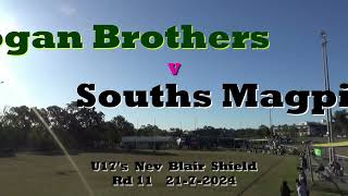 Nev Blair Shield Round 11 Logan Brothers vs Souths 21072024 [upl. by O'Doneven]