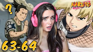 Nejis DARK past Shikamaru is SO COOL  Episodes 63 amp 64  NARUTO REACTION  REVIEW [upl. by Analise]