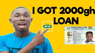 I Got GH₵2000 Loan from MTN  Not qualify Fixed [upl. by Hutson318]