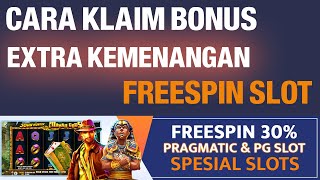 Cara klaim bonus 30 freespin slot pragmatic  Aosbobet  Aos365  Sbo365 [upl. by Nylissej]