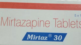 Mirtaz 30 mg tablet in hindi कैसे यूज करें साईड इफेक्ट कोन ले सकता है पूरी जानकारी [upl. by Hudgens114]