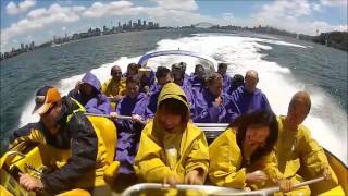 Thunder Jet Boat Sydney Harbour [upl. by Eraste26]