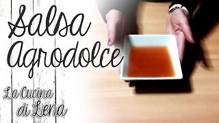 Salsa Agrodolce Ricetta Sweet and Sour Sauce Recipe [upl. by Vanzant493]