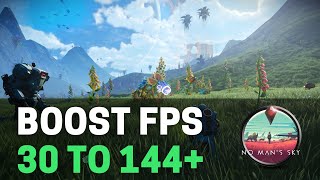 2024 BEST PC Settings for No Mans Sky 50 Maximize FPS amp Visibility [upl. by Narol]