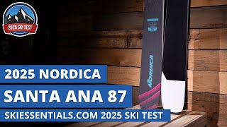 2025 Nordica Santa Ana 87  SkiEssentialscom Ski Test Review [upl. by Lauri785]